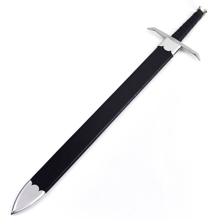 1095 High Carbon Decorative Medieval Sword with Leather Handle