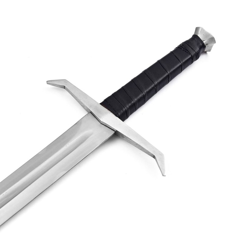 1095 High Carbon Decorative Medieval Sword with Leather Handle