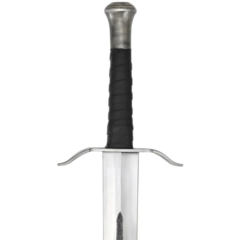 High Carbon Spring Steel Double-Edged Sword with Sheath