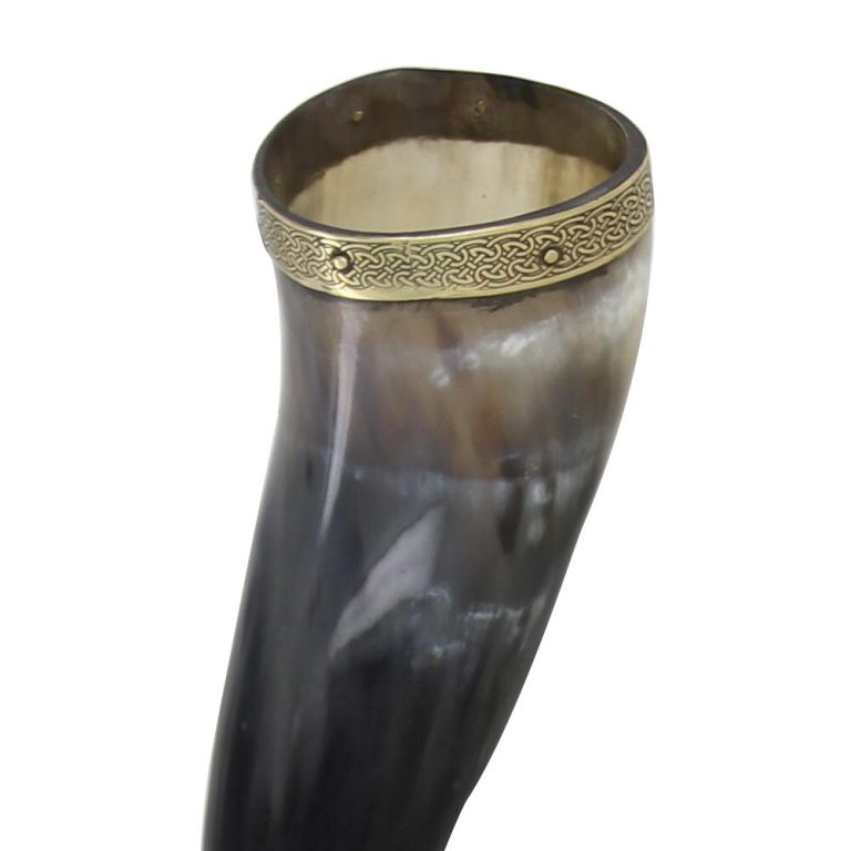 Natural Horn Drinking Vessel - Odin's Wisdom