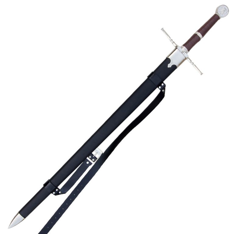 Monster Hunter Steel Sword with Scabbard Replica