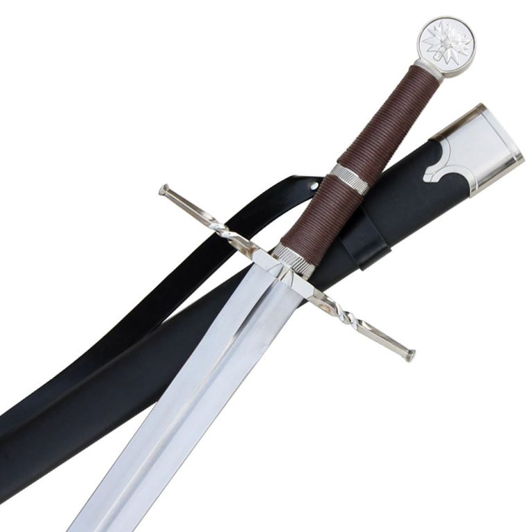 Monster Hunter Steel Sword with Scabbard Replica