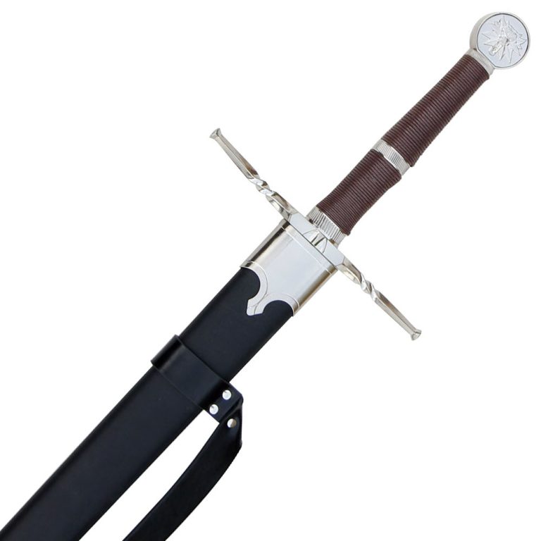Monster Hunter Steel Sword with Scabbard Replica