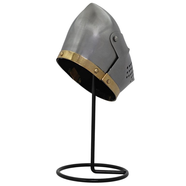 20G Steel Miniature Hounskull Bascinet Helmet