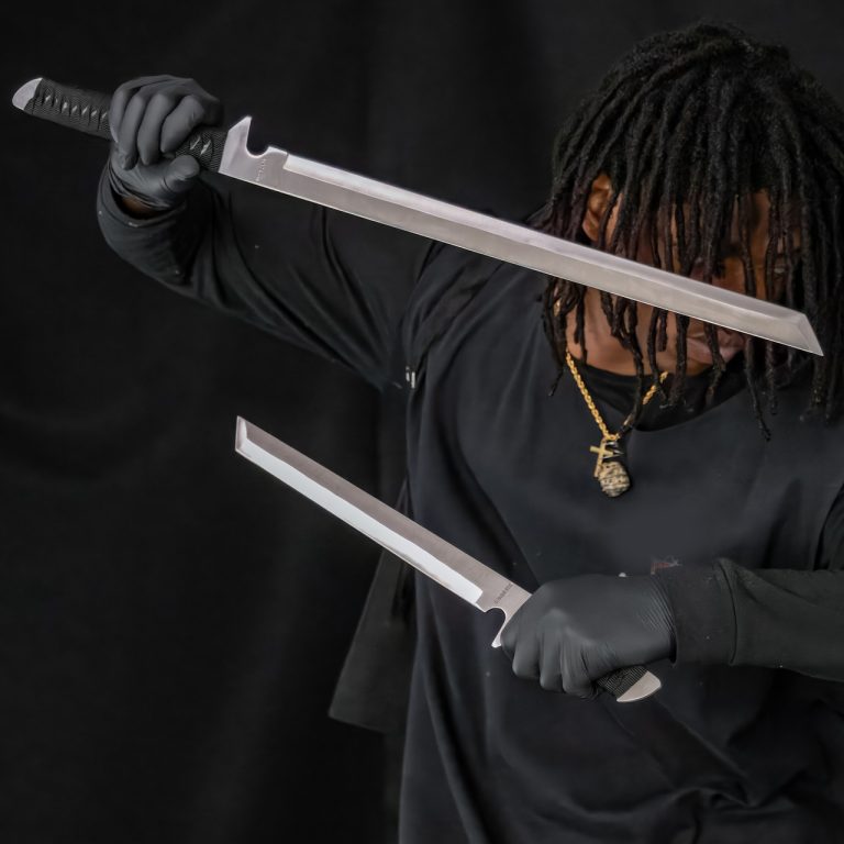 Ninja Katana Dual Sword Set for Stealth Use