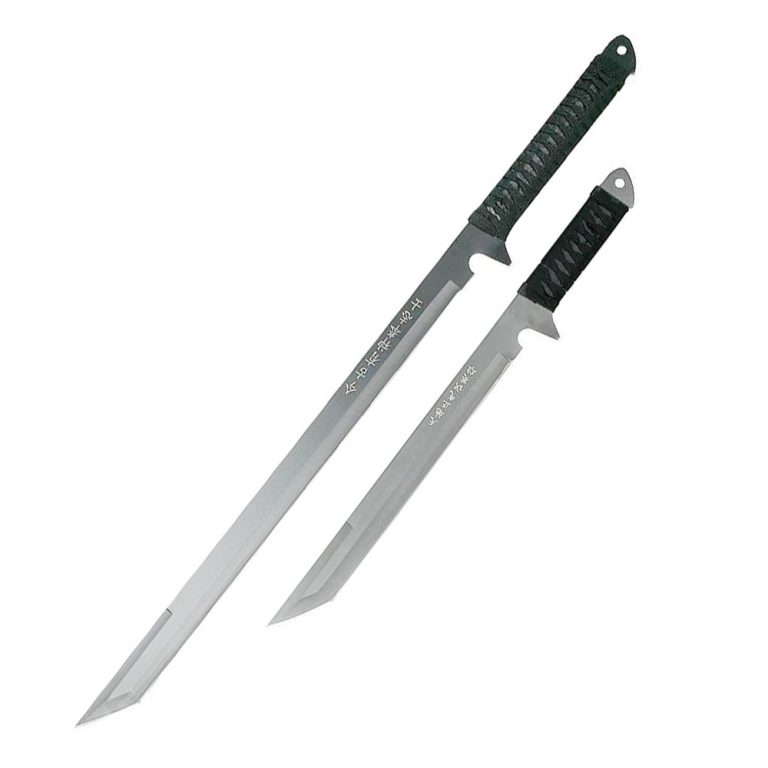 Ninja Katana Dual Sword Set for Stealth Use