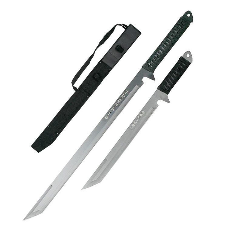 Ninja Katana Dual Sword Set for Stealth Use