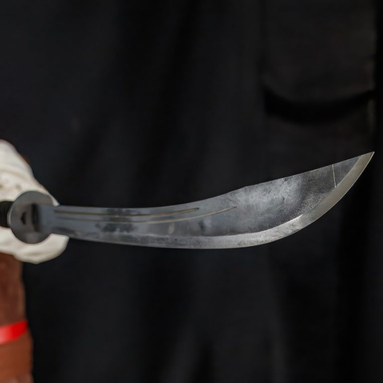 Hand Forged Ashigaru Naginata Polearm Sword