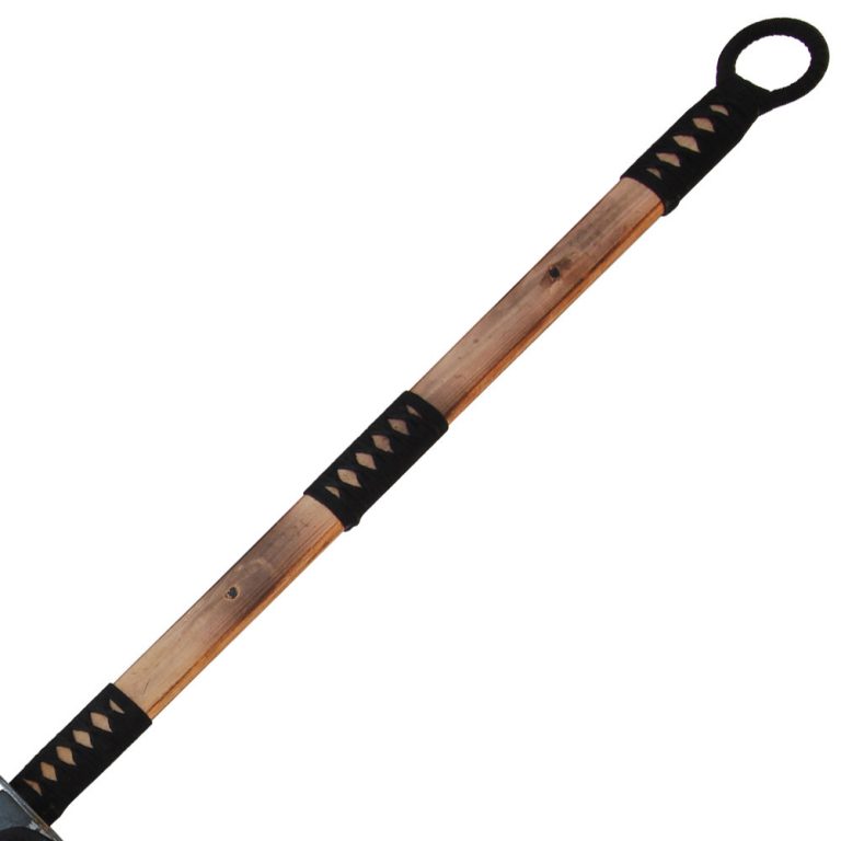 Hand Forged Ashigaru Naginata Polearm Sword