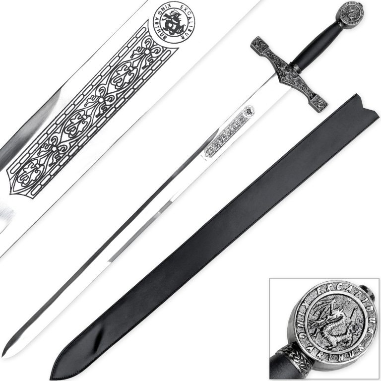 Stainless Steel Excalibur Longsword Replica
