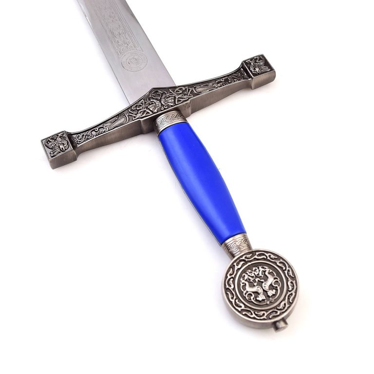 Excalibur Longsword - Silver and Blue