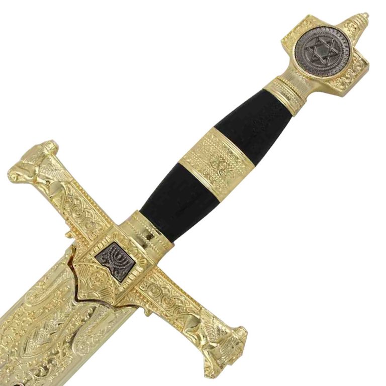 King Solomon Crusader Replica Longsword - Black
