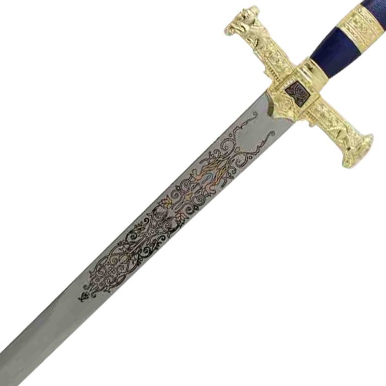 King Solomon Crusader Replica Longsword - Blue