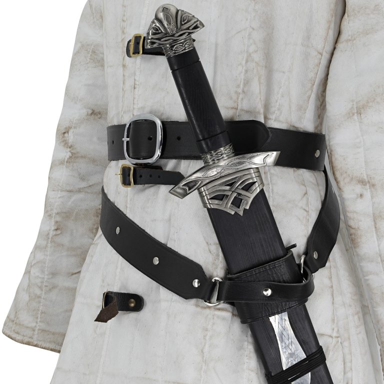Knights Templar Double Belt Sword Frog