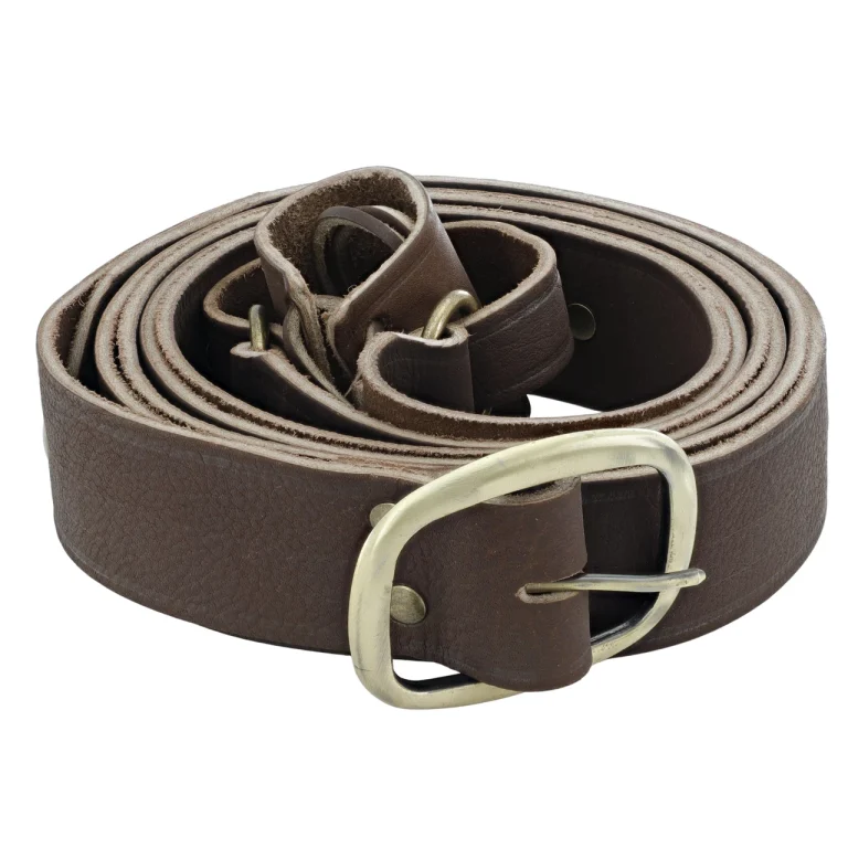 Knights Templar Double Sword Frog - Brown