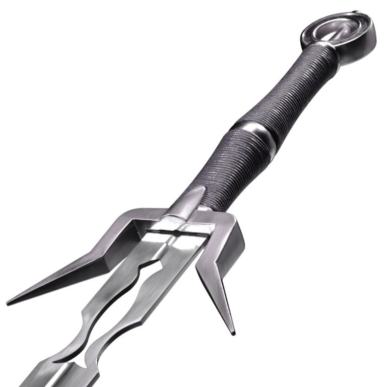Stainless Steel Sword with Leather Handle