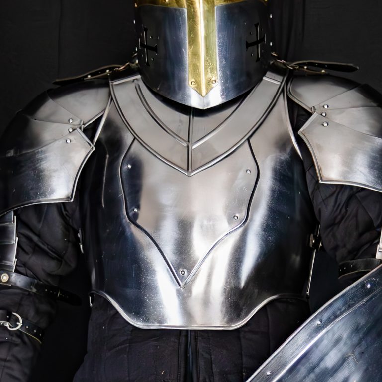 Medieval Cuirass Body Armor in Steel