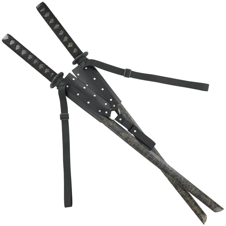 Double Sword Training Kit with Back Strap Sheath