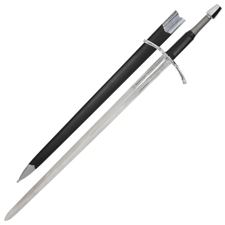 15th Century Long Sword with Tempered EN45 Blade