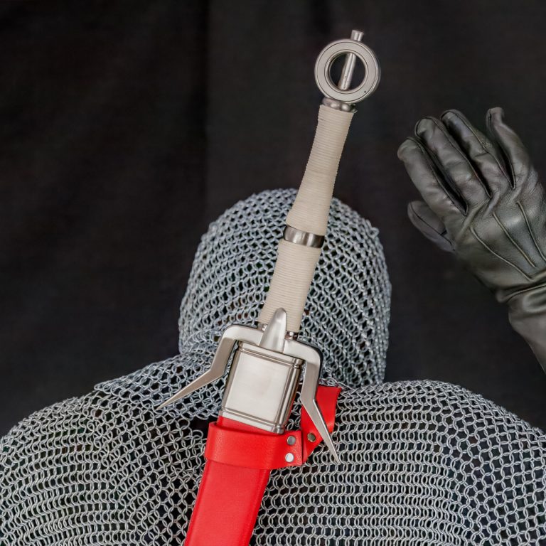 Fantasy Princess Sword Replica with Leather Scabbard