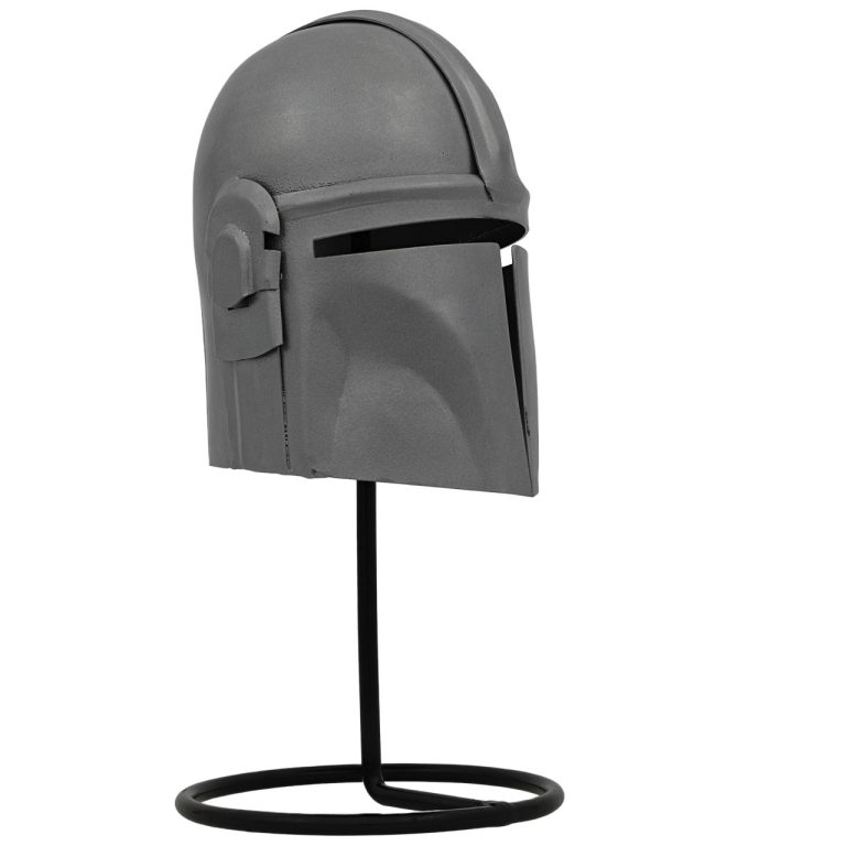 Mandalorian Miniature Steel Helmet Display Replica