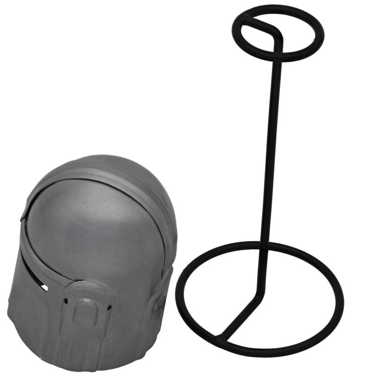 Mandalorian Miniature Steel Helmet Display Replica