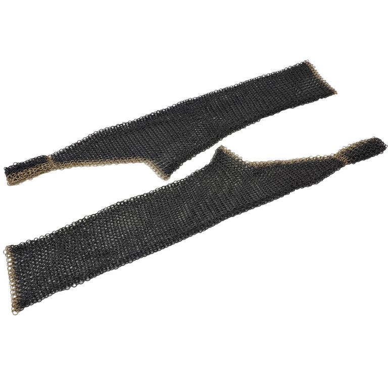 Medieval Chain Mail Leggings with Leather Cord