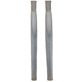 Medieval Chain Mail Leggings with Leather Cord