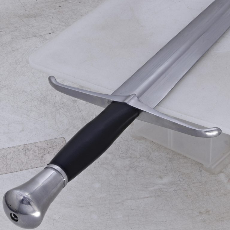 Battle Ready Double Edged Sword with Scabbard