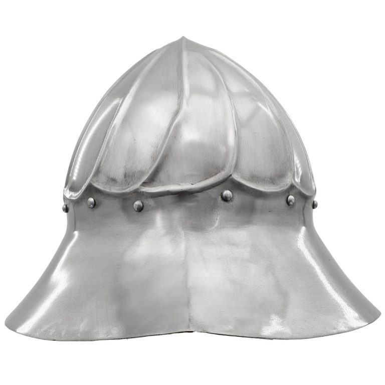 Medieval Burgundian Helmet with Leather Liner
