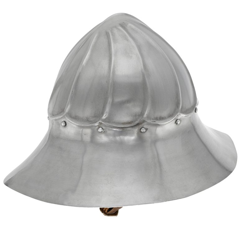 Medieval Burgundian Helmet with Leather Liner