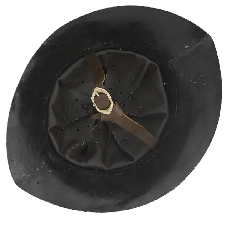 Medieval Burgundian Helmet with Leather Liner