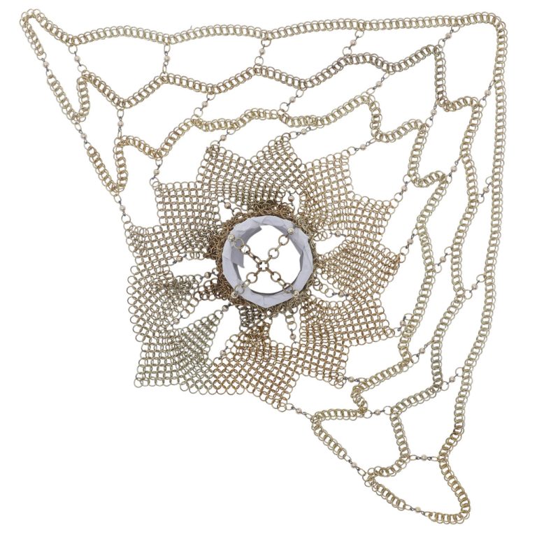 Medieval Chainmail Coif with Shoulder Drape