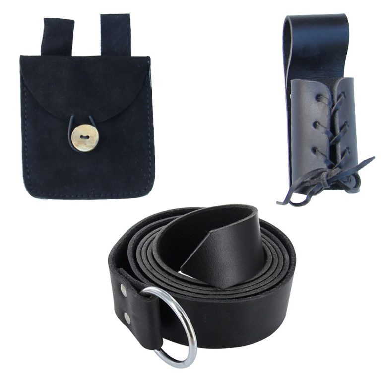 Knights Belt and Pouch Frog Set