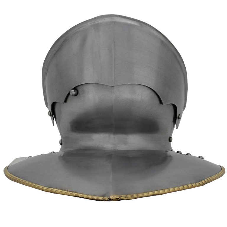 Gothic Bevor Neck Armor in German Steel