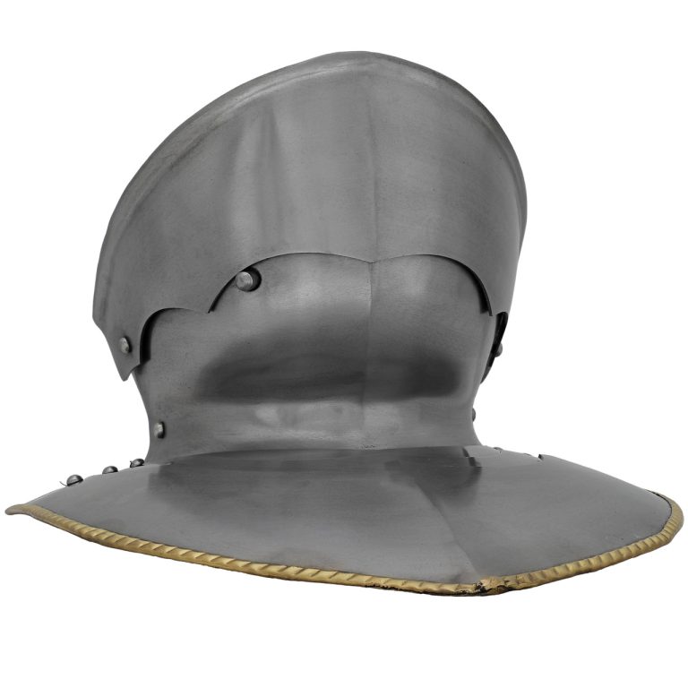 Gothic Bevor Neck Armor in German Steel