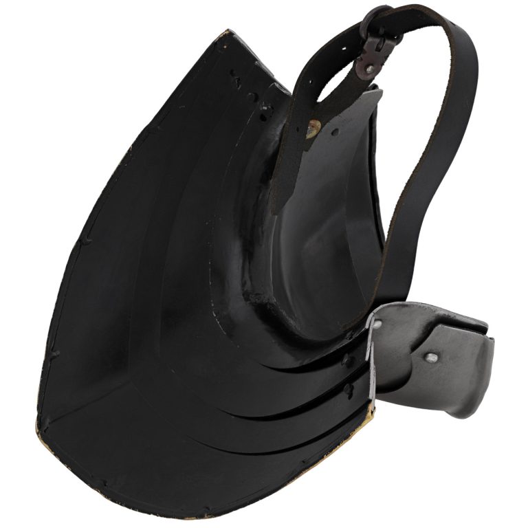 Gothic Bevor Neck Armor in German Steel
