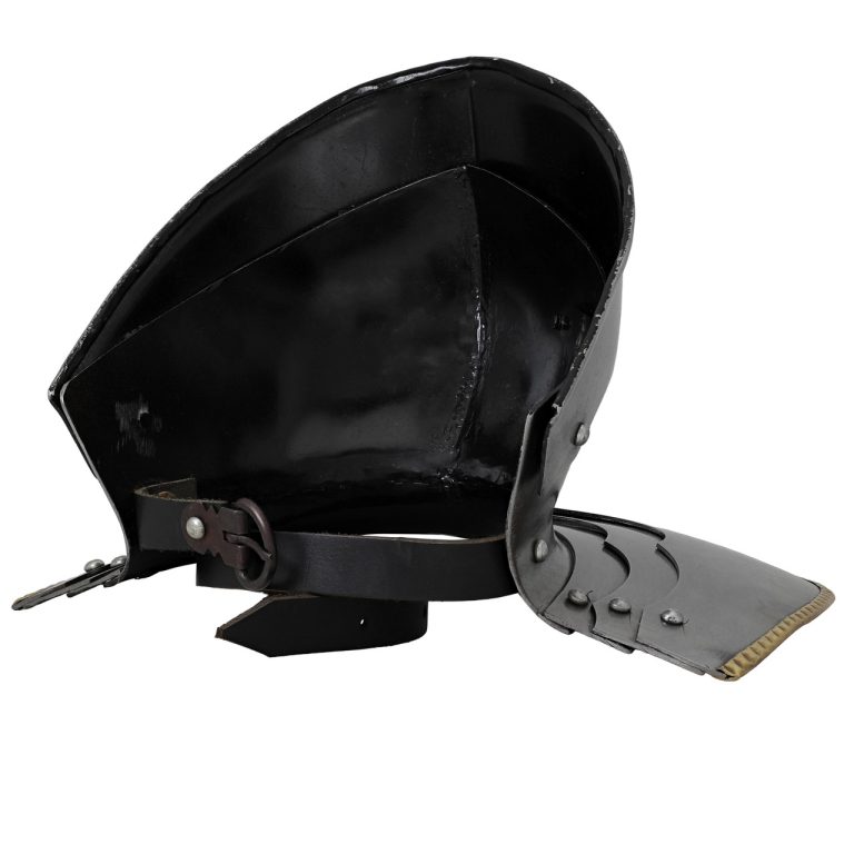 Gothic Bevor Neck Armor in German Steel