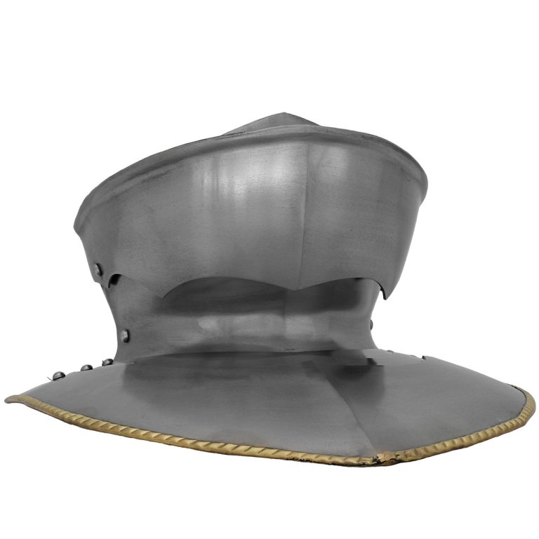 Gothic Bevor Neck Armor in German Steel