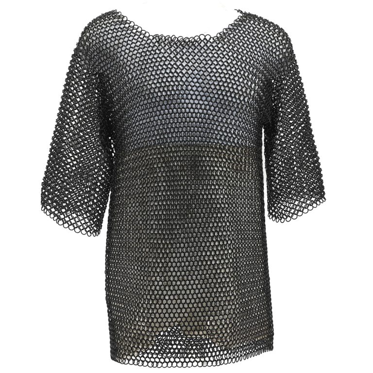 Half Sleeve Chainmail Habergeon - Sizes M, L, XL