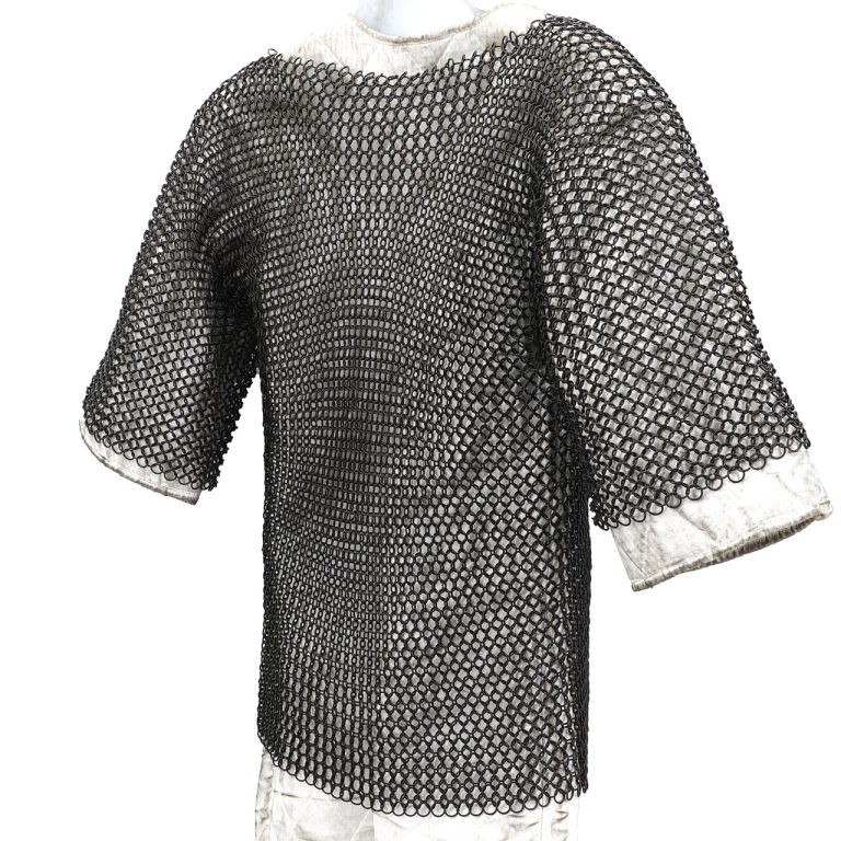 Half Sleeve Chainmail Habergeon - Sizes M, L, XL