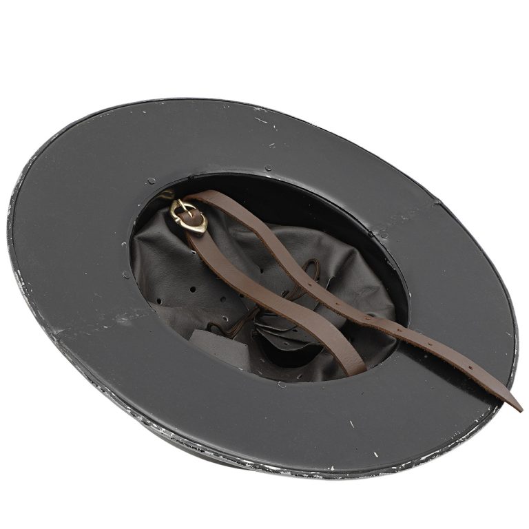Medieval Kettle Hat with Leather Liner