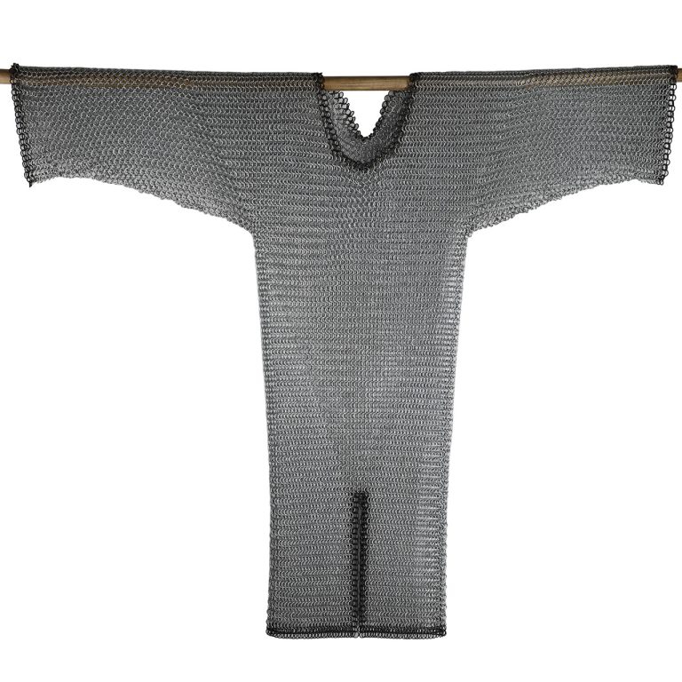 Medieval Chainmail Armor Shirt - Mild Steel, Full Sleeved.