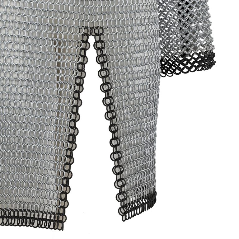 Medieval Chainmail Armor Shirt - Mild Steel, Full Sleeved.