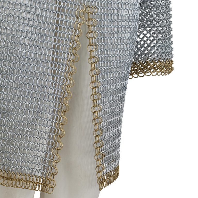 Medieval Chainmail Shirt - Mild Steel, Full Sleeves