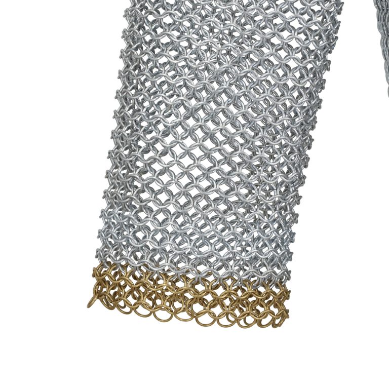 Medieval Chainmail Shirt - Mild Steel, Full Sleeves