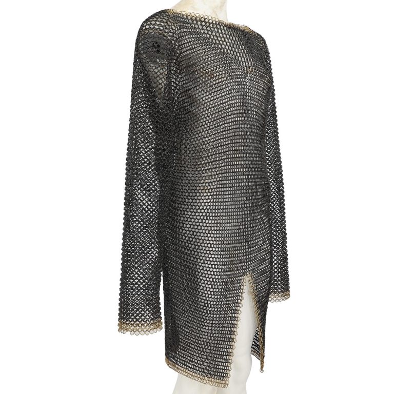 Medieval Chainmail Shirt with Full Sleeves