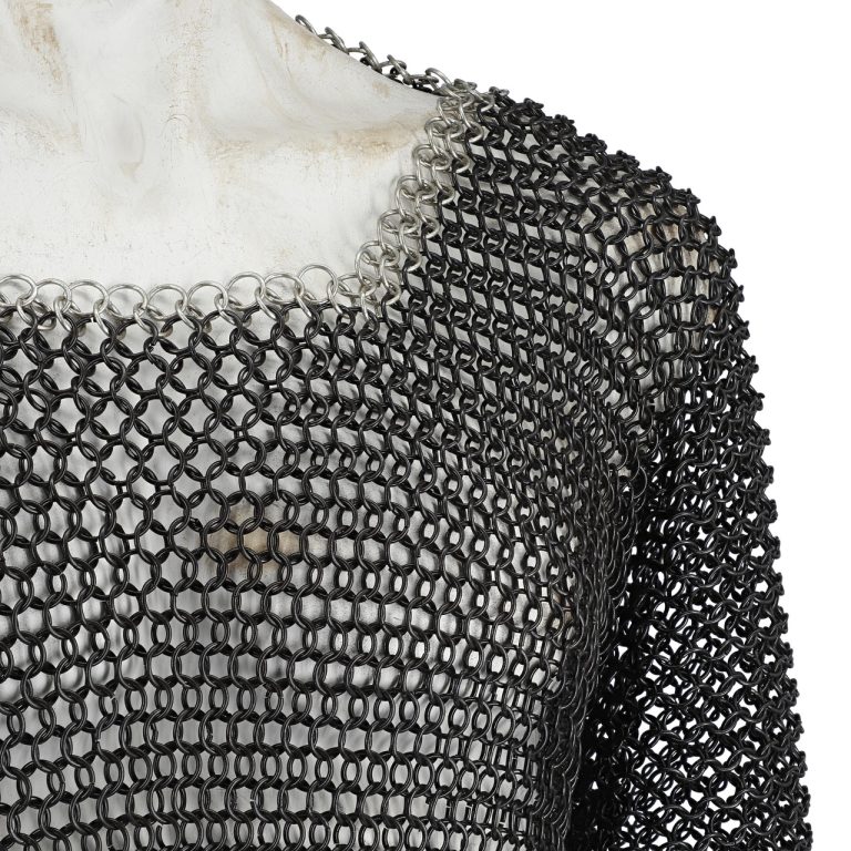 Medieval Chainmail Shirt for Knights - Sizes M to XL