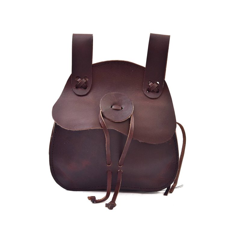 Medieval Leather Sporran Pouch for Essentials