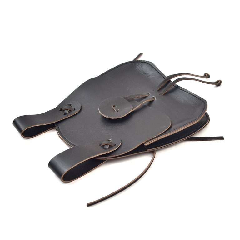 Medieval Leather Sporran Pouch for Essentials